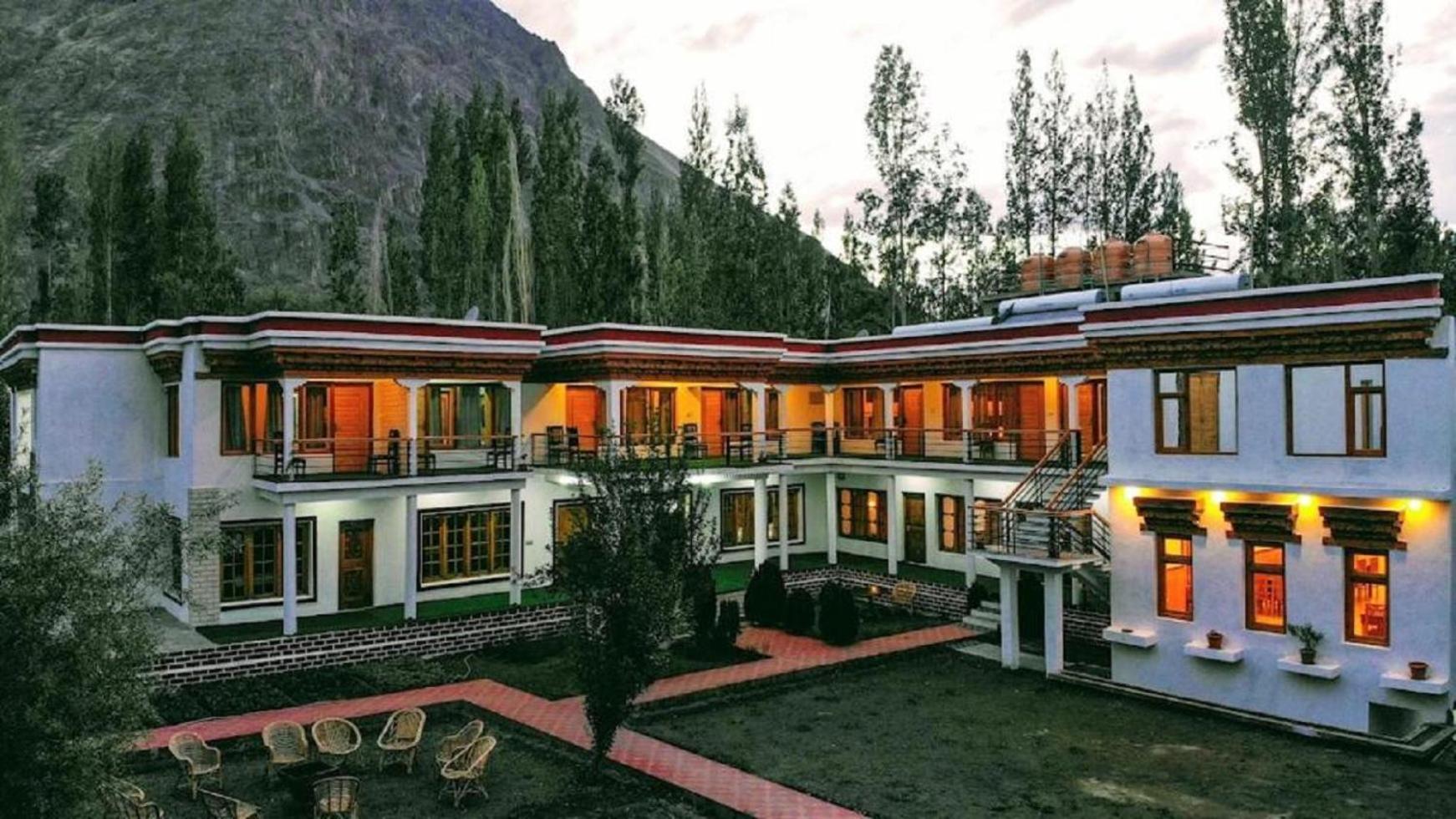 Hotel The Nubra Residency, Hunder Ngoại thất bức ảnh